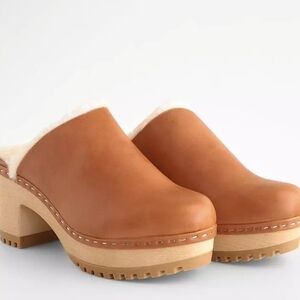 Fort Heeled Mule Shoe